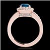 Image 2 : 2.25 ctw SI/I Fancy Intense Yellow Diamond Ring 10K Rose Gold
