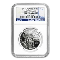 2013-W 1 oz Proof Platinum American Eagle PF-70 NGC (ER)