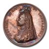 1887 Great Britain Silver Medal Victoria MS-64 NGC