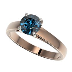 1.54 ctw VS/SI Diamond Ring 14K Rose Gold