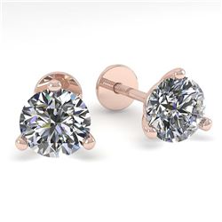 0.50 ctw VS/SI Princess Diamond Ring 10K Rose Gold