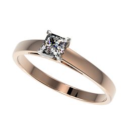 1.0 ctw Tanzanite & Diamond Ring 18K White Gold
