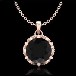1.30 ctw VS Black Diamond Solitaire Ring 10K White Gold