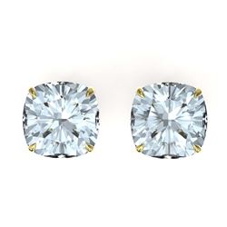 0.50 ctw Diamond VS/SI 20 mm Hoop Earrings 14K Rose Gold