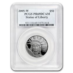 2005-W 1/2 oz Proof Platinum American Eagle PR-69 PCGS