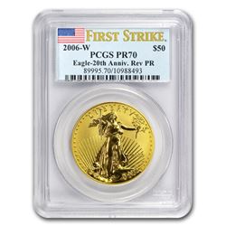 2006-W 1 oz Reverse Proof Gold American Eagle PR-70 PCGS (FS)