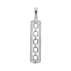 10kt White Gold Round Diamond Solitaire Screwback Stud Earrings 1/4 Cttw