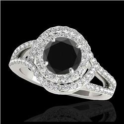 1.60 ctw VS/SI Diamond Necklace 14K Yellow Gold