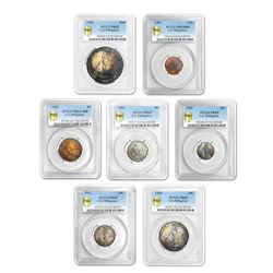 1903 Philippines 7-piece Proof Set PR-62-65 PCGS
