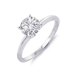 0.25 ctw VS/SI Diamond Solitaire Ring 18K White Gold
