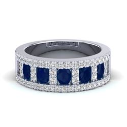 0.50 ctw VS/SI Princess Diamond Ring 14K White Gold