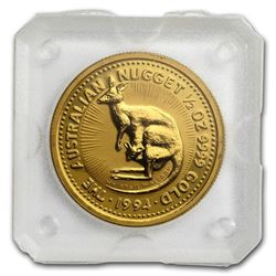 1994 Australia 1/2 oz Gold Nugget BU