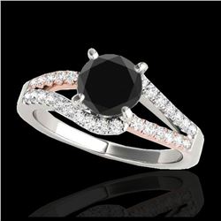 1 ctw VS/SI Princess Diamond Ring 10K Rose Gold