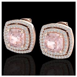 1.50 ctw Fancy Black Diamond Art Deco 3 Stone Ring 18K Rose Gold