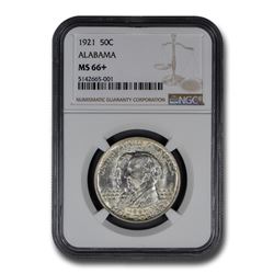 1921 Alabama Centennial Commemorative Half Dollar MS-66+ NGC