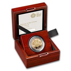 2017 Great Britain £1 Prf Gold Nations of the Crown