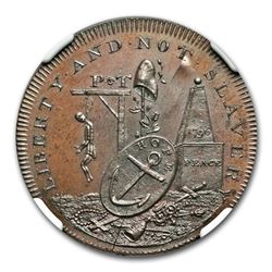 1796 Middlesex 1/2 Penny Conder Token MS-65 NGC (BN)