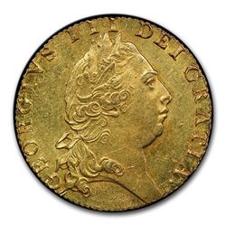 1793 Great Britain Gold Guinea George III MS-63 PCGS