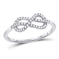 10kt White Gold Princess Diamond Cluster Bridal Wedding Engagement Ring 1/2 Cttw