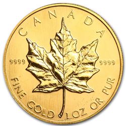 1997 Canada 1 oz Gold Maple Leaf BU