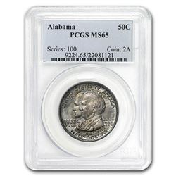 1921 Alabama Centennial Commemorative Half MS-65 PCGS
