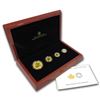 Image 1 : 2014 Canada 4-Coin Reverse Proof Gold Maple Leaf Set (1.4 oz)