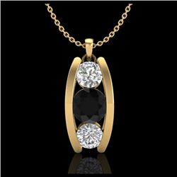 1.41 ctw H-SI/I Diamond Solitaire Ring 10K Yellow Gold