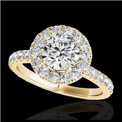 2.50 ctw Fancy Black Diamond Solitaire Ring 10K White Gold