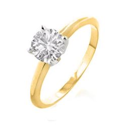 0.50 ctw VS/SI Diamond Men's Ring 10K White Gold