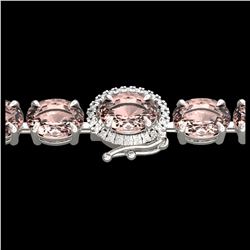 2.3 ctw SI Fancy Blue Diamond Solitaire Halo Ring 10K White Gold