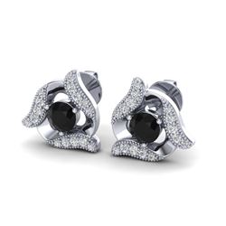 3 ctw Cushion Cut Aquamarine Stud Earrings 18K Yellow Gold