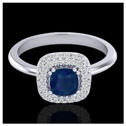 1.20 ctw VS Black Diamond Solitaire Ring 10K White Gold
