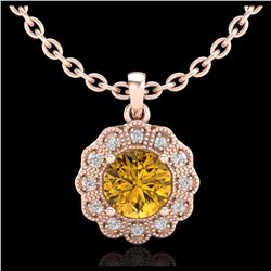 29.39 ctw Jade & Diamond Necklace 14K White Gold