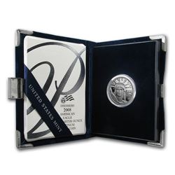 2008-W 1/4 oz Proof Platinum American Eagle (w/Box & COA)