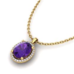 0.40 ctw VS/SI Diamond Angel Wing Necklace 14K Rose Gold