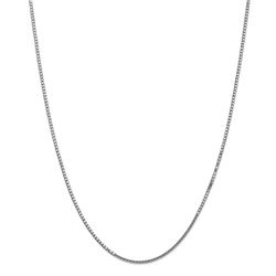 14k White Gold 1.5 mm Box Chain - 26 in.