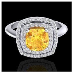 1.10 ctw Fancy Black Diamond Art Deco Ring 18K Rose Gold