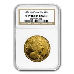 2006 Isle of Man 1 oz Proof Gold Angel PF-69 NGC