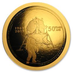 2019 Canada Gold $100 50th Anniv of the Apollo 11 Moon Landing