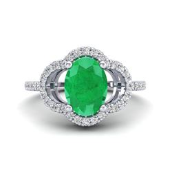 0.76 ctw Intense Blue Diamond Ring 10K Rose Gold