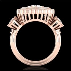 35.61 ctw Swiss Topaz & Diamond Halo Bracelet 10K Yellow Gold