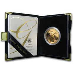 2005-W 1 oz Proof Gold American Eagle (w/Box & COA)