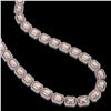 Image 2 : 8.83 ctw Emerald Diamond Bracelet 18K Rose Gold