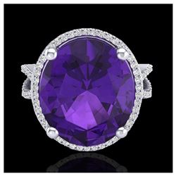 1.25 ctw VS/SI Diamond Necklace 18K White Gold