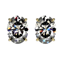 6.15 ctw Emerald & Diamond Ring 14K White Gold