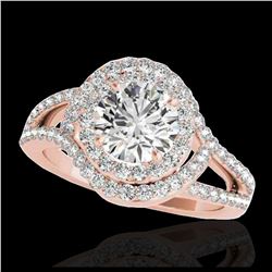 2.16 ctw Intense Fancy Yellow Diamond Art Deco Ring 18K White Gold