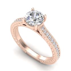 3.95 ctw Morganite & Diamond Ring 14K Yellow Gold