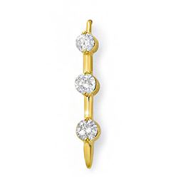 0.86 ctw VS/SI Princess Diamond 2pc Set 14K White Gold
