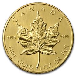 1985 Canada 1 oz Gold Maple Leaf BU