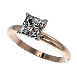 3.25 ctw Rubellite & Diamond Ring 18K White Gold
